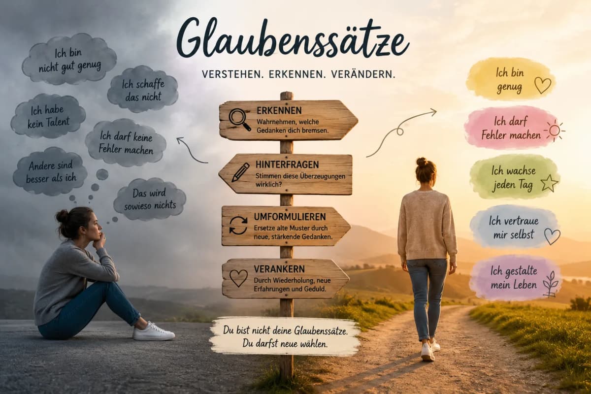 Glaubenssätze - Die unsichtbaren Programme, die dein Leben steuern
