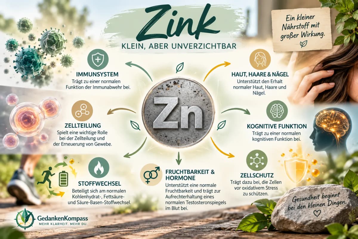 Zink – klein, aber unverzichtbar