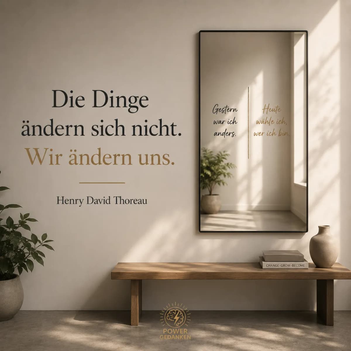 Wir verändern uns - und das ist nichts Schlechtes